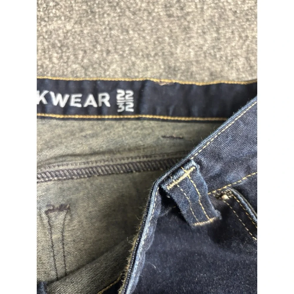 Dovetail Workwear Pants Womens 22/32 Blue  Regular Fit Double Knee Utility
